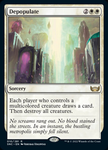Depopulate [Streets of New Capenna] Magic: The Gathering