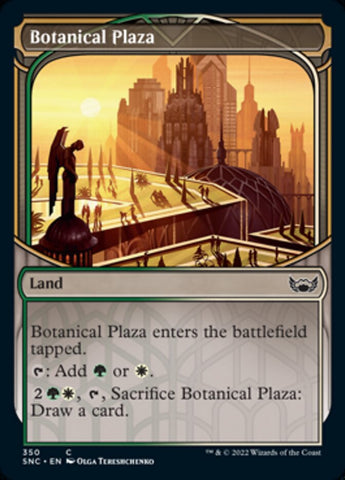 Botanical Plaza (Showcase Skyscraper) [Streets of New Capenna] Magic: The Gathering