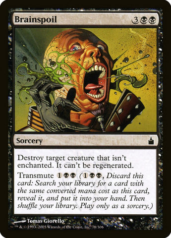 Brainspoil [Ravnica: City of Guilds] Magic: The Gathering