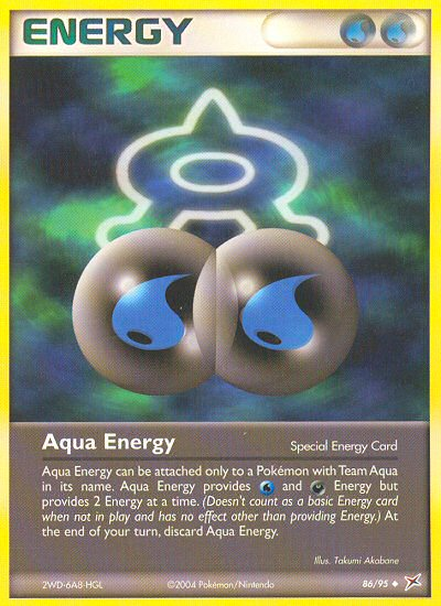 Aqua Energy (86/95) [EX: Team Magma vs Team Aqua] Pokémon