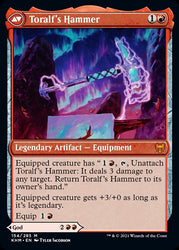 Toralf, God of Fury // Toralf's Hammer [Kaldheim] Magic: The Gathering