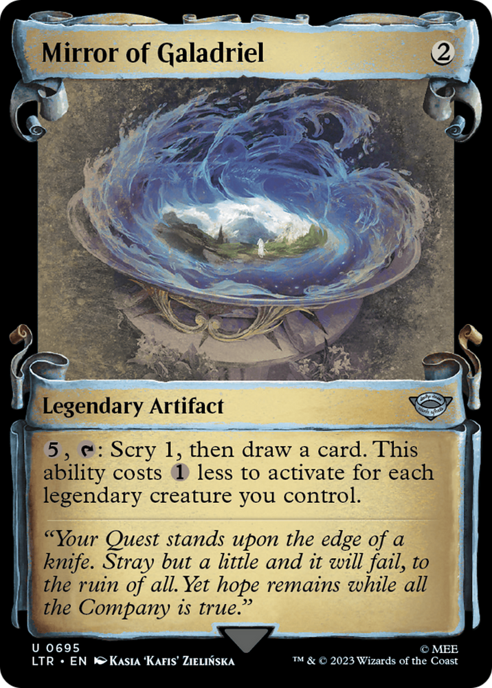 Mirror of Galadriel [The Lord of the Rings: Tales of Middle-Earth Showcase Scrolls] Magic: The Gathering