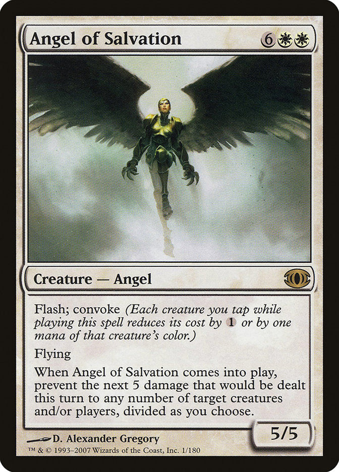 Angel of Salvation [Future Sight] Magic: The Gathering