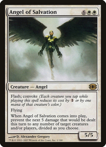 Angel of Salvation [Future Sight] Magic: The Gathering