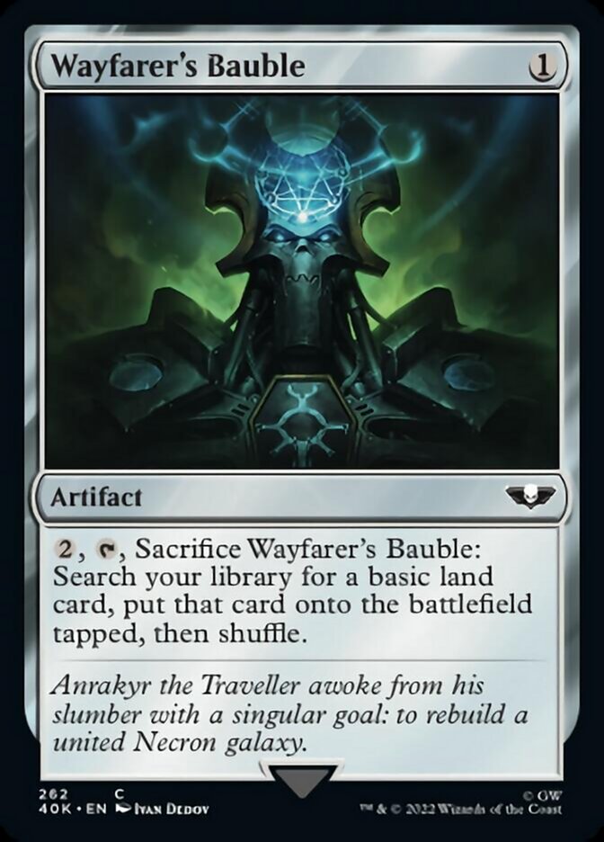 Wayfarer's Bauble (262) [Warhammer 40,000] Magic: The Gathering