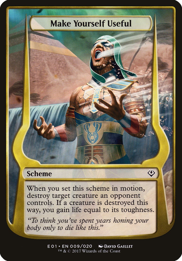 Make Yourself Useful (Schemes) [Archenemy: Nicol Bolas Schemes] Magic: The Gathering