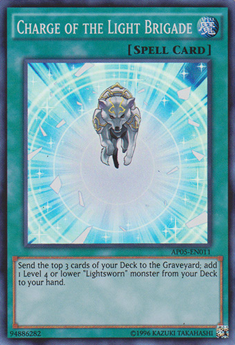 Charge of the Light Brigade [AP05-EN011] Super Rare Yu-Gi-Oh!