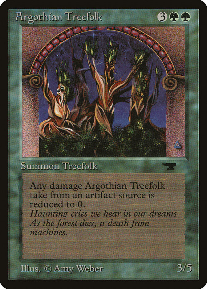 Argothian Treefolk [Antiquities] Magic: The Gathering