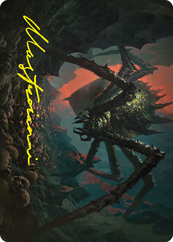 Shelob, Child of Ungoliant Art Card (Gold-Stamped Signature) [The Lord of the Rings: Tales of Middle-earth Art Series] Magic: The Gathering