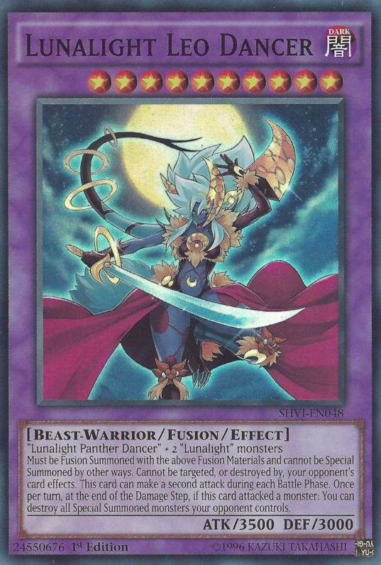 Lunalight Leo Dancer [SHVI-EN048] Super Rare Yu-Gi-Oh!
