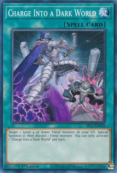 Charge Into a Dark World [SR13-EN028] Common Yu-Gi-Oh!