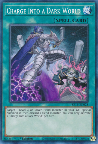 Charge Into a Dark World [SR13-EN028] Common Yu-Gi-Oh!