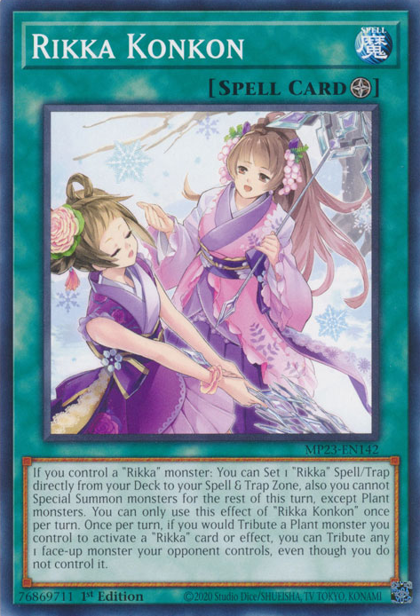 Rikka Konkon [MP23-EN142] Common Yu-Gi-Oh!