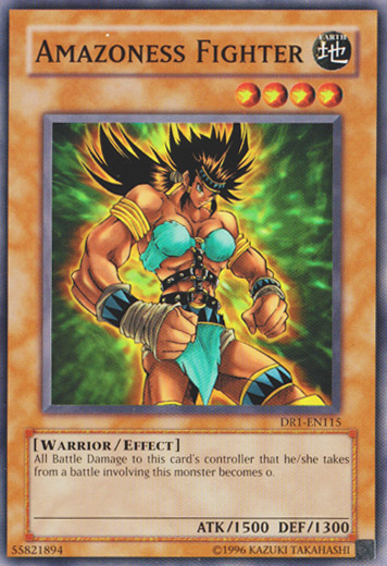 Amazoness Fighter [DR1-EN115] Common Yu-Gi-Oh!