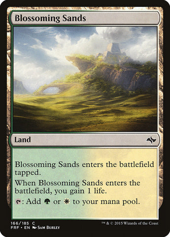 Blossoming Sands [Fate Reforged] Magic: The Gathering
