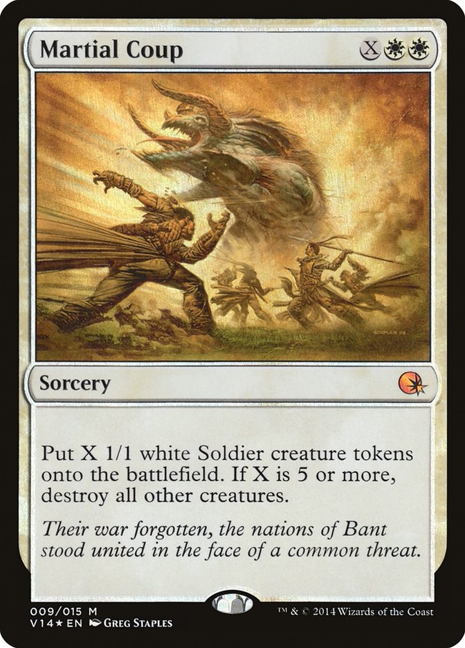 Martial Coup [From the Vault: Annihilation] Magic: The Gathering