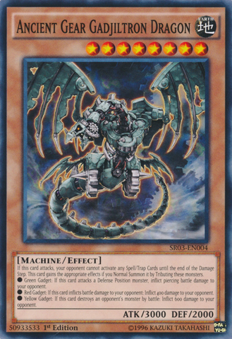 Ancient Gear Gadjiltron Dragon [SR03-EN004] Common Yu-Gi-Oh!