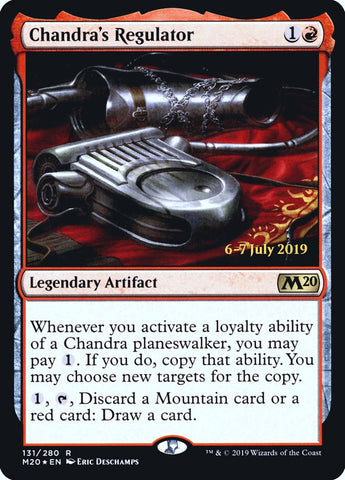 Chandra's Regulator [Core Set 2020 Prerelease Promos] Magic: The Gathering