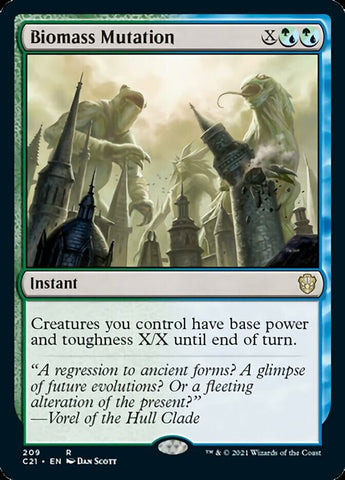 Biomass Mutation [Commander 2021] Magic: The Gathering
