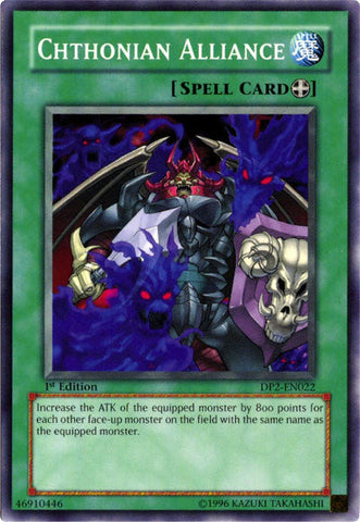 Chthonian Alliance [DP2-EN022] Common Yu-Gi-Oh!