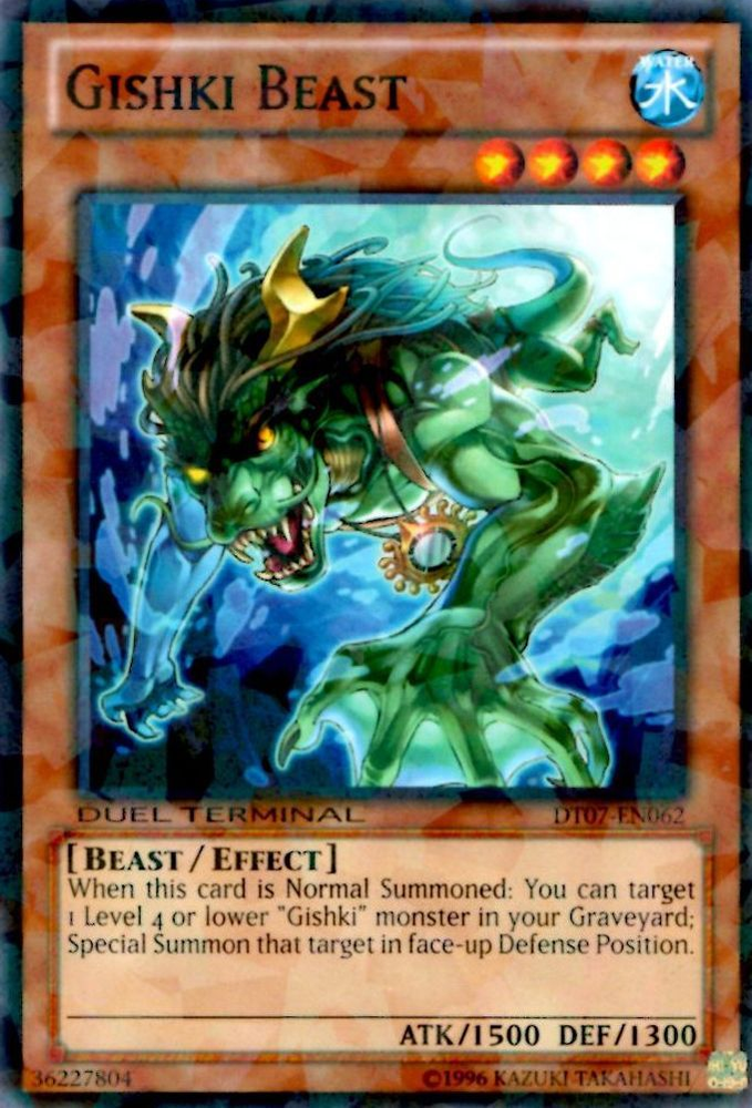 Gishki Beast [DT07-EN062] Common Yu-Gi-Oh!