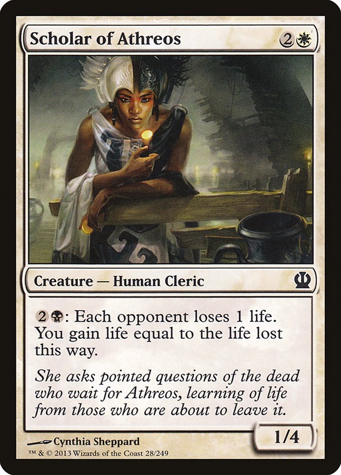 Scholar of Athreos [Theros] Magic: The Gathering