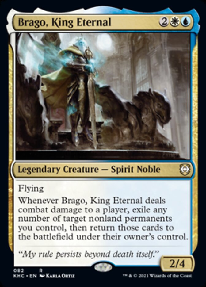 Brago, King Eternal [Kaldheim Commander] Magic: The Gathering
