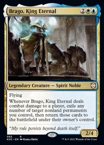 Brago, King Eternal [Kaldheim Commander] Magic: The Gathering