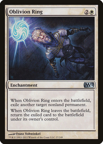 Oblivion Ring [Magic 2012] Magic: The Gathering