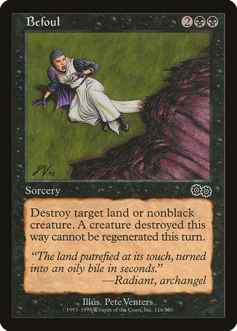 Befoul [Urza's Saga] Magic: The Gathering