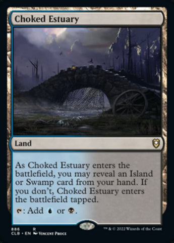 Choked Estuary [Commander Legends: Battle for Baldur's Gate] Magic: The Gathering