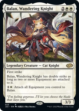 Balan, Wandering Knight [Jumpstart 2022] Magic: The Gathering