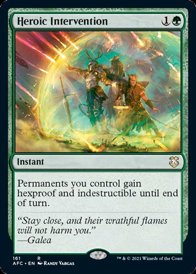 Heroic Intervention [Dungeons & Dragons: Adventures in the Forgotten Realms Commander] Magic: The Gathering