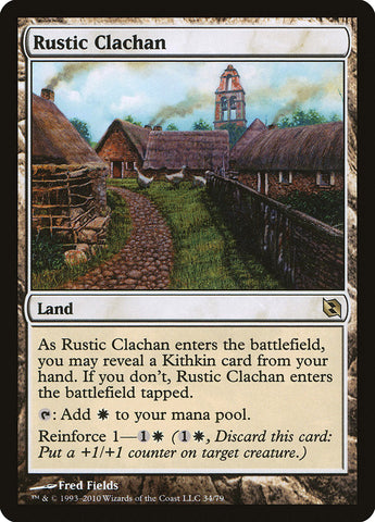 Rustic Clachan [Duel Decks: Elspeth vs. Tezzeret] Magic: The Gathering