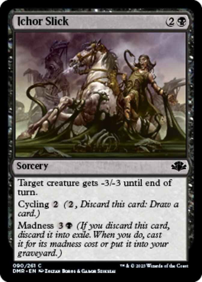 Ichor Slick [Dominaria Remastered] Magic: The Gathering
