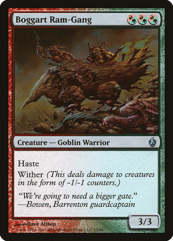 Boggart Ram-Gang [Premium Deck Series: Fire and Lightning] Magic: The Gathering