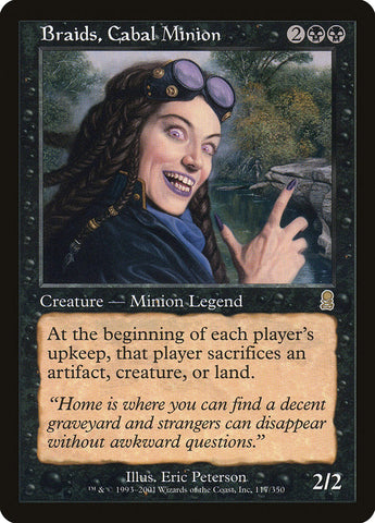 Braids, Cabal Minion [Odyssey] Magic: The Gathering