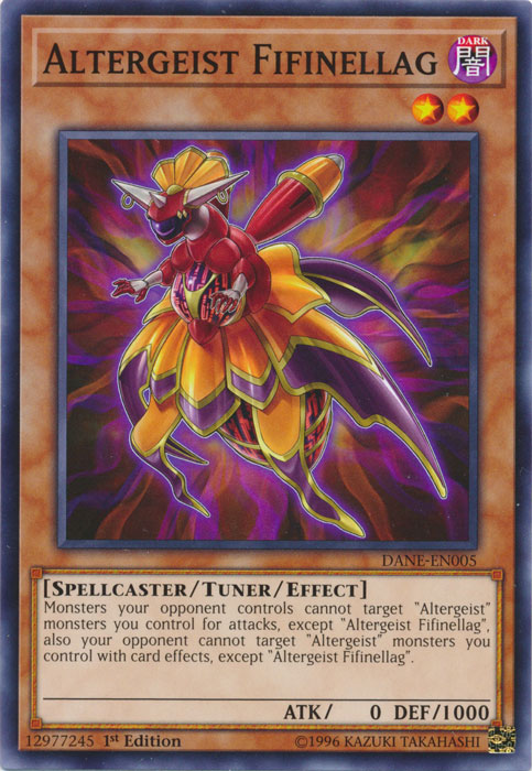 Altergeist Fifinellag [DANE-EN005] Common Yu-Gi-Oh!