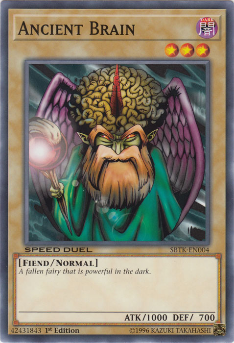 Ancient Brain [SBTK-EN004] Common Yu-Gi-Oh!