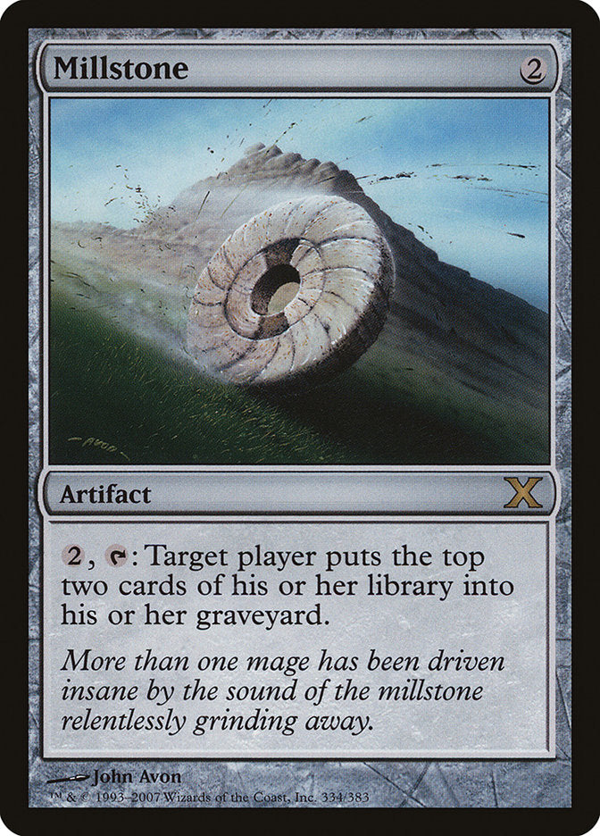 Millstone [Tenth Edition] Magic: The Gathering