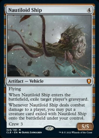 Nautiloid Ship [Commander Legends: Battle for Baldur's Gate] Magic: The Gathering