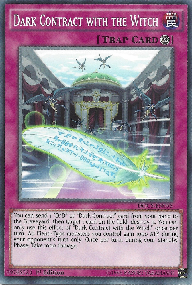 Dark Contract with the Witch [DOCS-EN095] Common Yu-Gi-Oh!