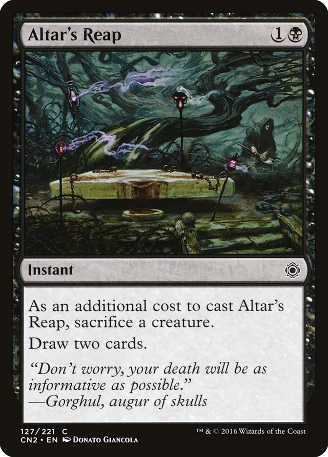 Altar's Reap [Conspiracy: Take the Crown] Magic: The Gathering