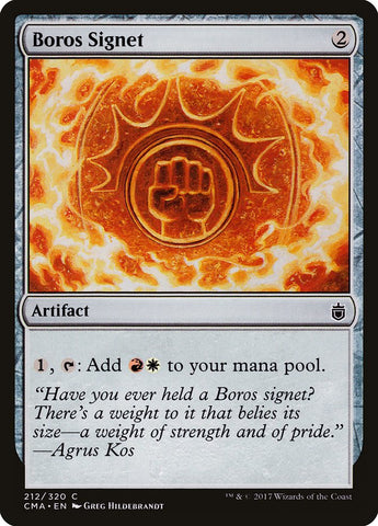 Boros Signet [Commander Anthology] Magic: The Gathering