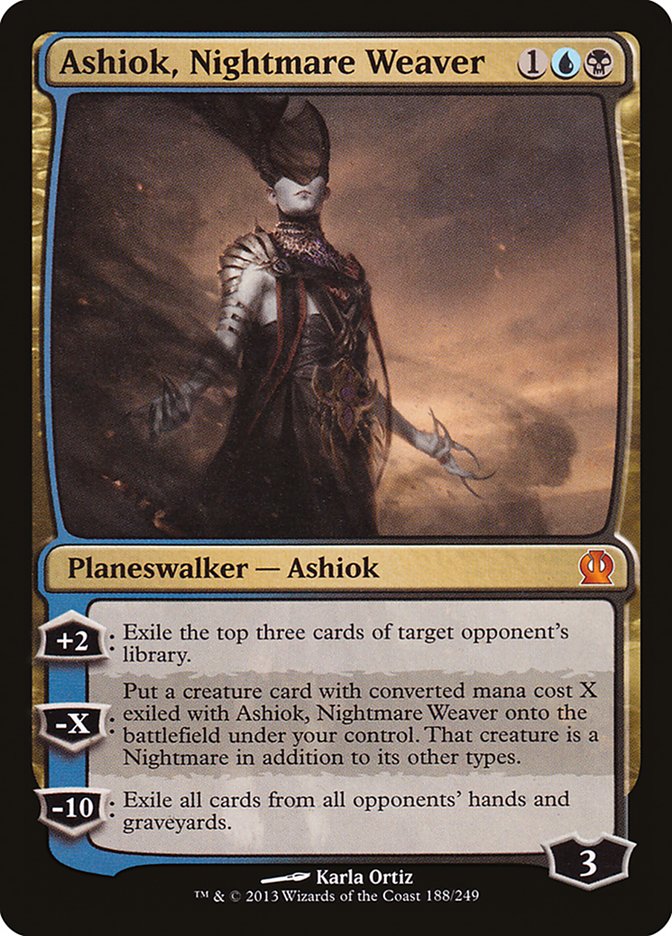 Ashiok, Nightmare Weaver [Theros] Magic: The Gathering