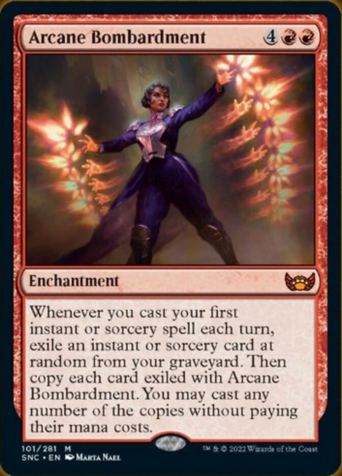 Arcane Bombardment [Streets of New Capenna] Magic: The Gathering