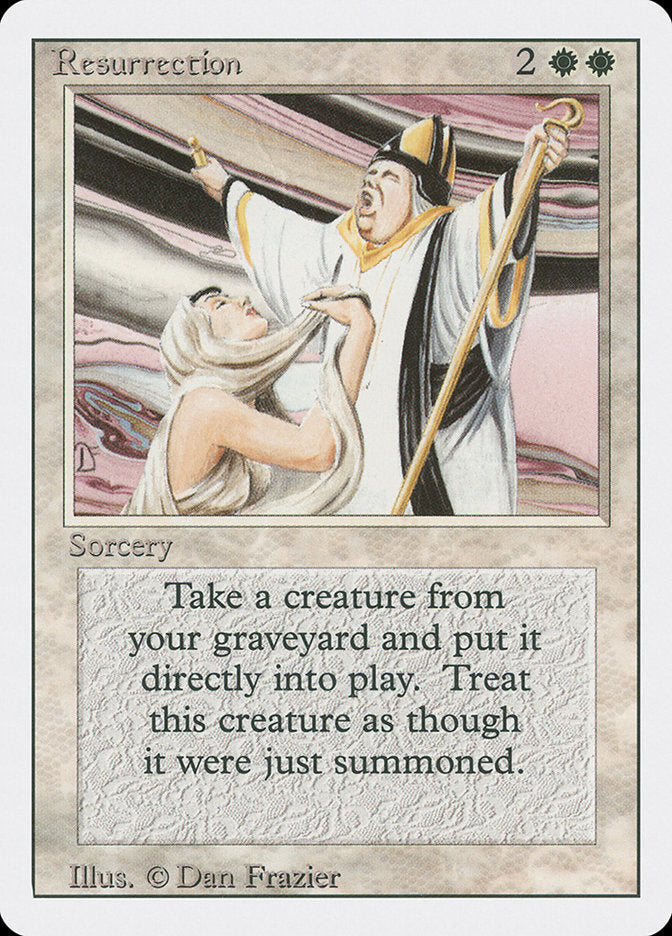 Resurrection [Revised Edition] Magic: The Gathering