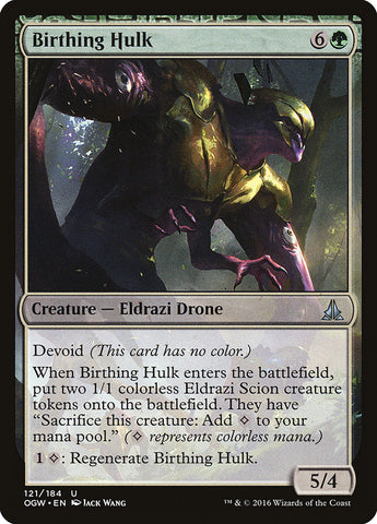 Birthing Hulk [Oath of the Gatewatch] Magic: The Gathering