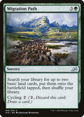 Migration Path [Ikoria: Lair of Behemoths] Magic: The Gathering