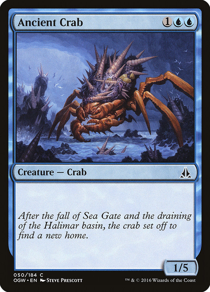 Ancient Crab [Oath of the Gatewatch] Magic: The Gathering